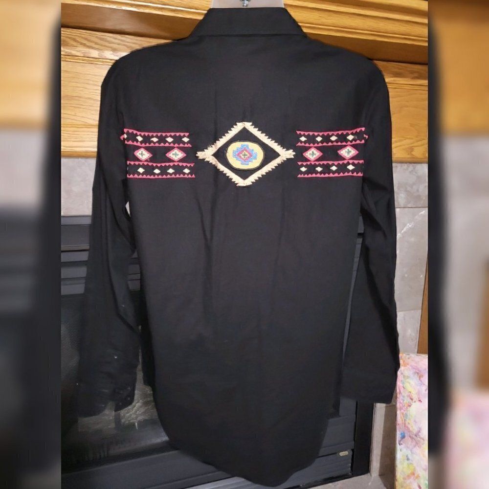 Vintage Gordon & James western embroidered shirt Very Good Condition